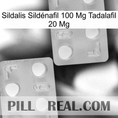 Sildalis Sildénafil 100 Mg Tadalafil 20 Mg 25